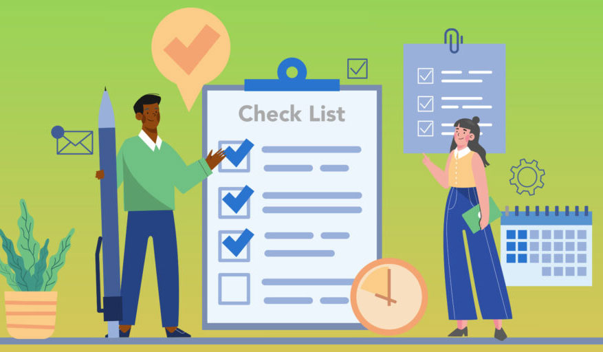 Checklist dei passaggi dopo la richiesta